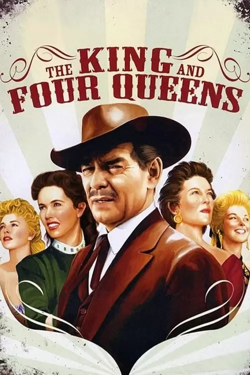 The King and Four Queens Poster