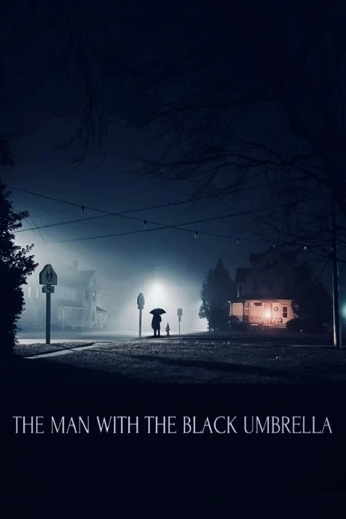 The Man with the Black Umbrella Poster